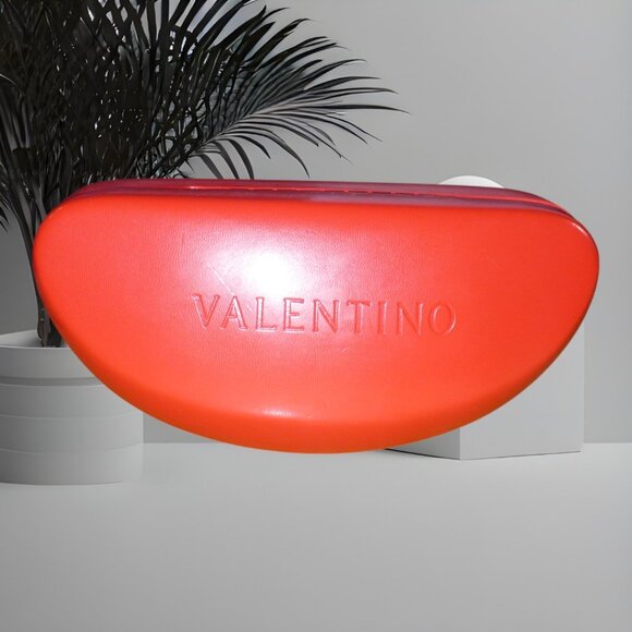 Valentino Garavani Accessories - Valentino Garavani Red Designer Sunglass Case | Pristine Condition